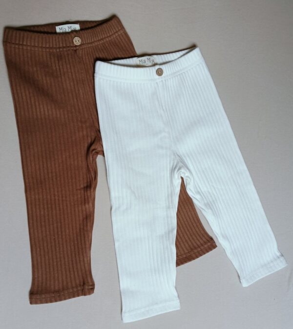 Geribde broek