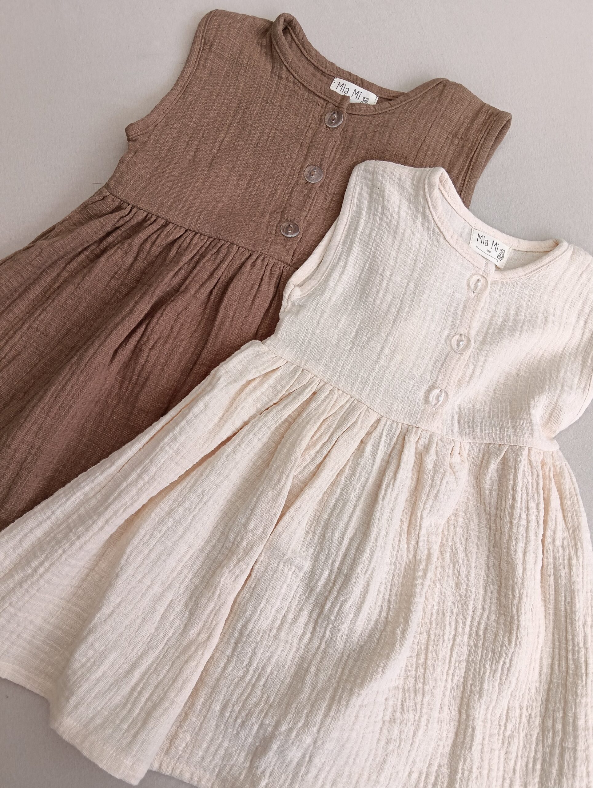 Zomerjurk Mousseline - Afbeelding 2