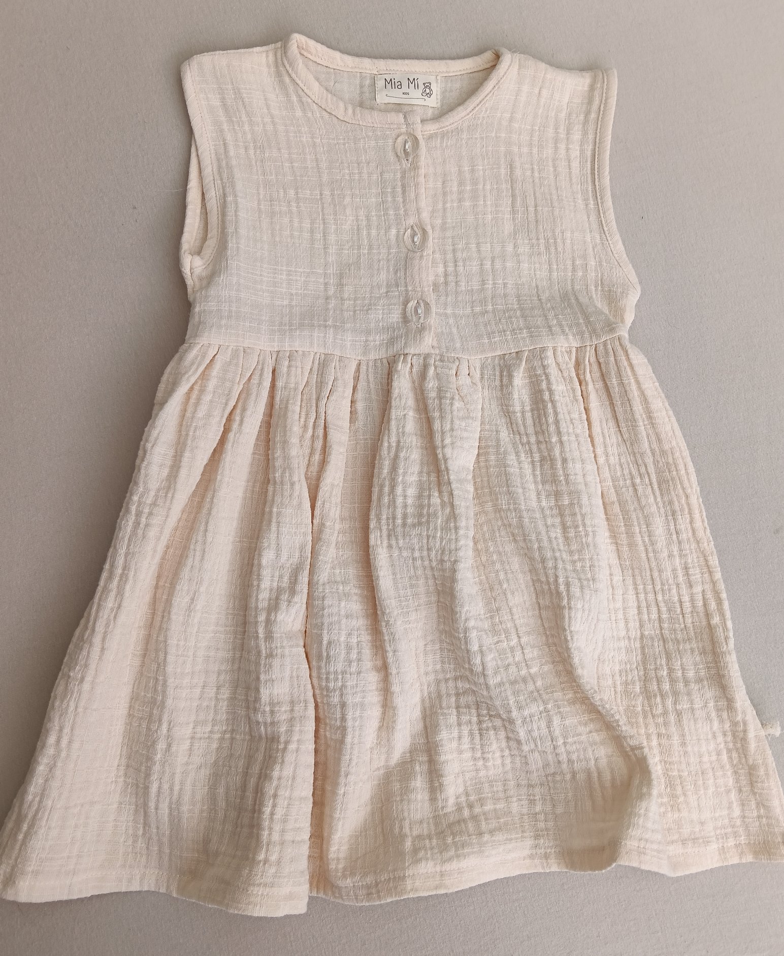 Zomerjurk Mousseline - Afbeelding 3