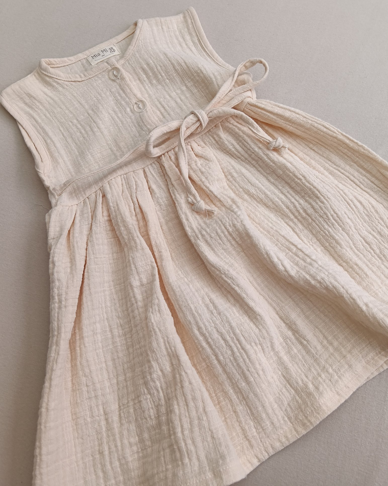 Zomerjurk Mousseline - Afbeelding 4