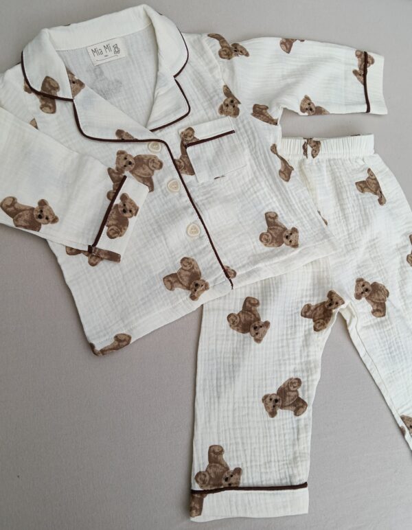 Pyjama set beertjes - Afbeelding 2
